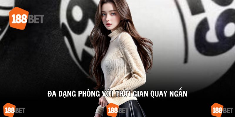 Đa dạng phòng với thời gian quay ngắn